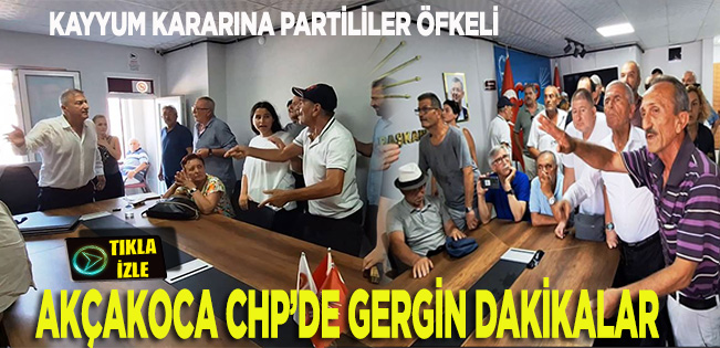 KAYYUM ATAMASI YAPAN CHP İL BAŞKANINA AKÇAKOCA’DAN TEPKİ