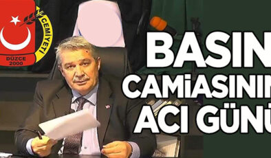 GAZETECİLER CEMİYETİ BAŞKANI CİHAT TUTKUN VEFAT ETTİ…