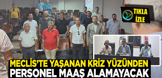 YANMAZ’A DESTEK OLAN AK PARTİ, ALBAYRAK’A DESTEK VERMEDİ… MAAŞLAR ÖDENEMEYECEK