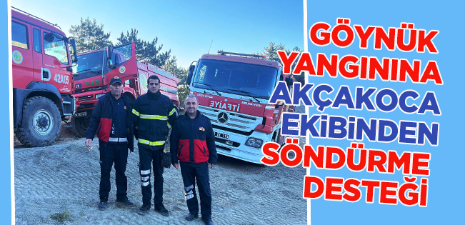 Akçakoca Belediyesinden Göynük’e Destek Ekip…