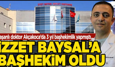 HAMİD ÖZMEN HOCA İZZET BAYSAL’A BAŞHEKİM OLDU