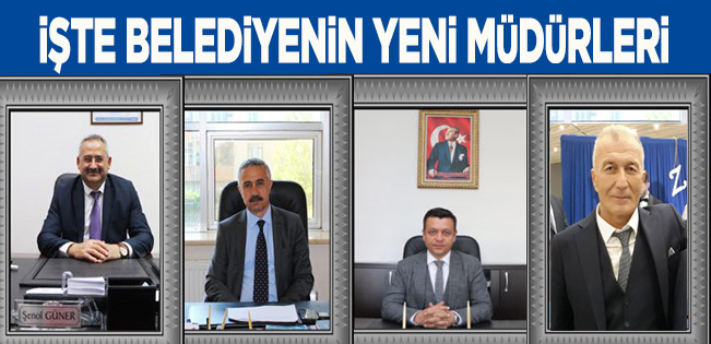 AKÇAKOCA BELEDİYESİNDE MÜDÜRLERİN YERLERİ DEĞİŞTİ, YENİLERİ GELDİ