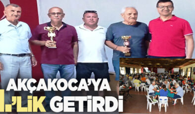 İBRAHİM BİLGİN-KADİR GÜLER İKİLİSİ AKÇAKOCA’YI SEVİNDİRDİ