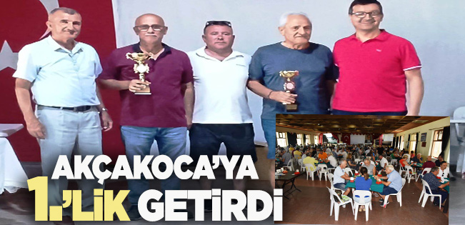 İBRAHİM BİLGİN-KADİR GÜLER İKİLİSİ AKÇAKOCA’YI SEVİNDİRDİ