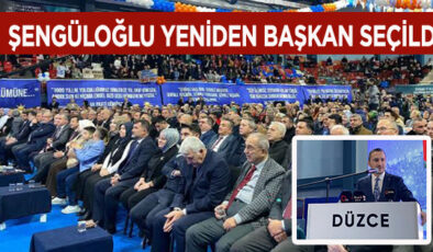 DÜZCE AK PARTİ’DE KONGRE HEYECANI YAŞANDI