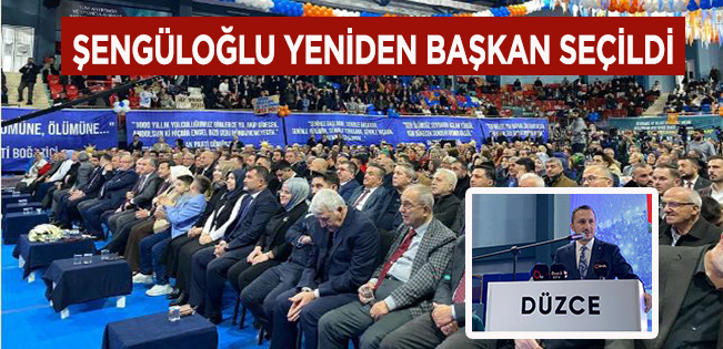 DÜZCE AK PARTİ’DE KONGRE HEYECANI YAŞANDI