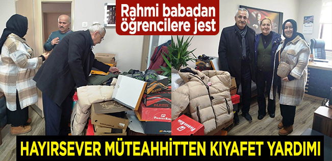 RAHMİ KOYUNCU’DAN REHABİLİTASYON ÖĞRENCİLERİNE YILBAŞI ÖNCESİ HEDİYELER