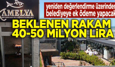 KAMELYA RESTAURANTTAN GELECEK PARA İLE BELEDİYENİN MAAŞ SORUNU SONA ERECEK