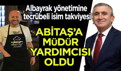 AHMET İNCEOĞLU ABİTAŞ GENEL MÜDÜR YARDIMCISI OLDU