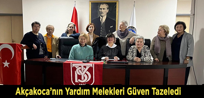 AKÇAKOCA YARDIM SEVENLER DERNEĞİ GENEL KURULUNU GERÇEKLEŞTİRDİ