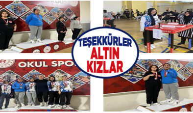 AKÇAKOCA’NIN KIZLARI DÜZCE OKUL SPORLARINDA BİLEKLERİNİ KONUŞTURDU