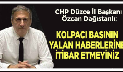 CHP DÜŞMANI TUĞRUL ABANOZ VE YARDAKÇILARI DAĞISTANLI’NIN HEDEFİNDE