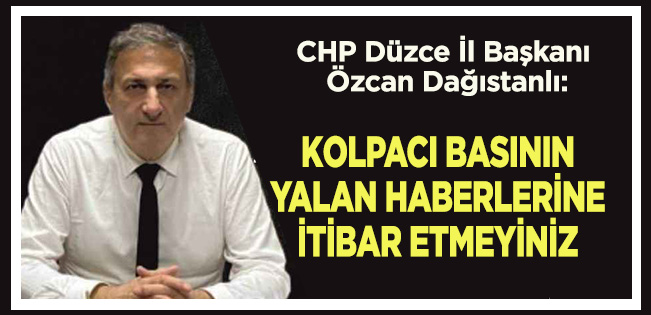 CHP DÜŞMANI TUĞRUL ABANOZ VE YARDAKÇILARI DAĞISTANLI’NIN HEDEFİNDE