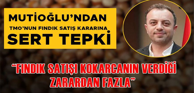 “TMO ACİL OLARAK BU KARARDAN VAZGEÇMELİ”