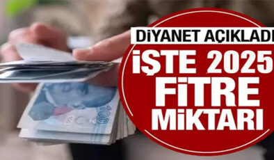 2025 YILI FİTRE MİKTARI BELİRLENDİ… İŞTE DİYANET’İN BELİRLEDİĞİ RAKAM