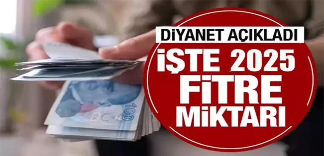 2025 YILI FİTRE MİKTARI BELİRLENDİ… İŞTE DİYANET’İN BELİRLEDİĞİ RAKAM