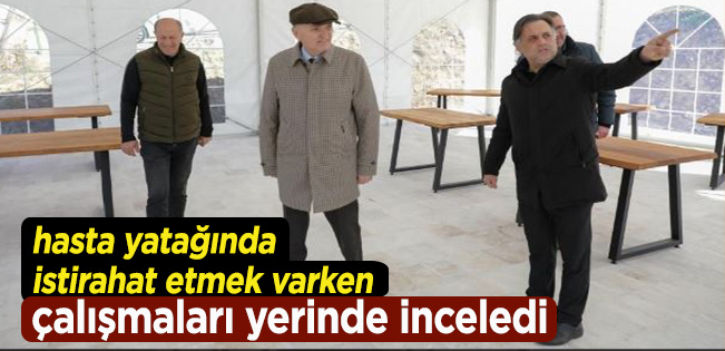 Başkan Faruk Özlü, Sağlığını İkinci Plana Atarak Düzce İçin Sahada!