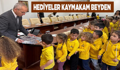 ALFA KIDS ANAOKULU’NDAN KAYMAKAMLIĞA RENKLİ ZİYARET