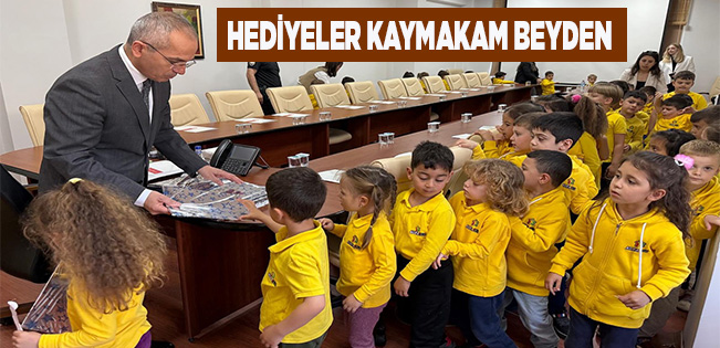 ALFA KIDS ANAOKULU’NDAN KAYMAKAMLIĞA RENKLİ ZİYARET