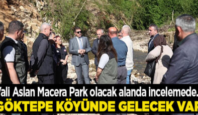 AKÇAKOCA GÖKTEPE’DE HEM DOĞA KORUNUYOR HEM GELECEK İNŞA EDİLİYOR