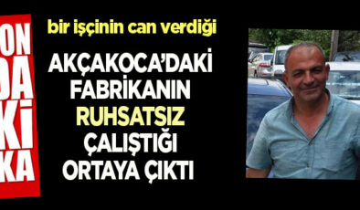 ÖLÜMLÜ KAZANIN YAŞANDIĞI FABRİKANIN RUHSATSIZ ÇALIŞTIĞI ORTAYA ÇIKTI