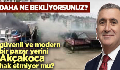 ARTIK YENİ PAZAR YERİ İÇİN HAREKET EDİLSİN!