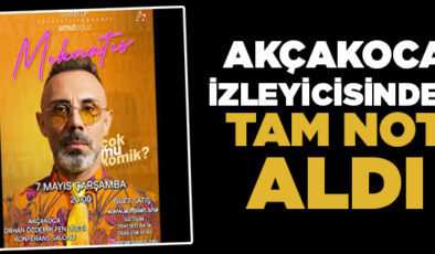 “Mıknatıs” İsimli Stand-Up Gösterisi Akçakoca’da İzleyiciyi Kendine Çekti