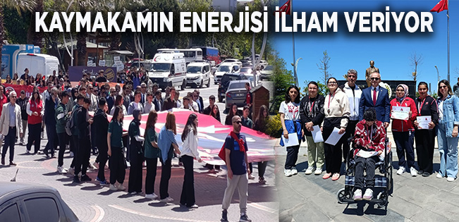 Akçakoca’da Gençlik Yürüyüşü Coşkusu…