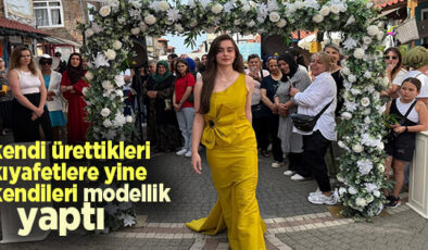 TARİHİ MAHALLEDE MODA VE EMEĞİN BULUŞMASI: GENÇ TASARIMCILARDAN UNUTULMAZ DEFİLE