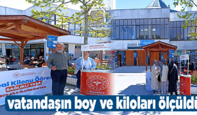 AKÇAKOCA’DA “İDEAL KİLONU ÖĞREN; SAĞLIKLI YAŞA” ETKİNLİĞİNE YOĞUN İLGİ