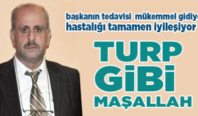 BAŞKAN GÜROL SARI’DAN SEVİNDİRİCİ HABER: HIZLA İYİLEŞİYOR, YAKINDA GÖREVİNE DÖNÜYOR