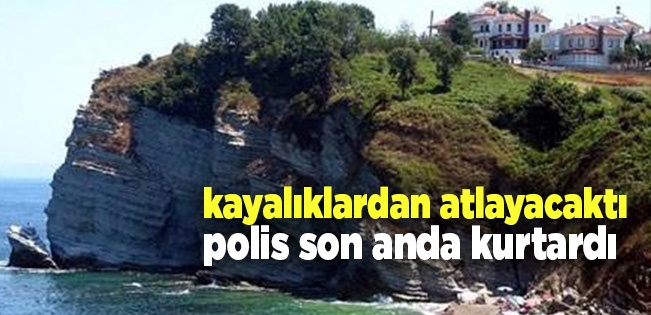 Akçakoca’da İntihar Girişimi… Polis Son Anda Kurtardı!