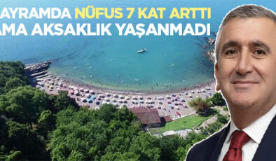 AKÇAKOCA BELEDİYESİ’NDEN TURİZME YAKIŞAN BAYRAM HİZMETİ