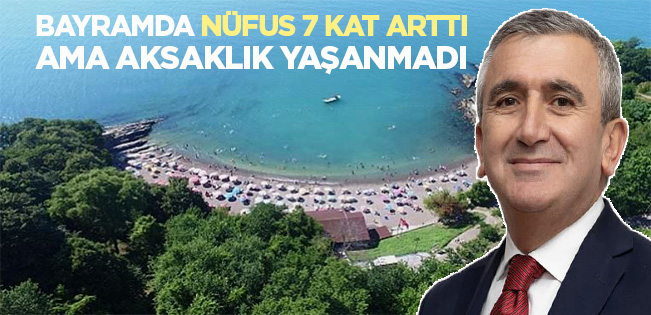 AKÇAKOCA BELEDİYESİ’NDEN TURİZME YAKIŞAN BAYRAM HİZMETİ