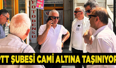 AKÇAKOCA PTT ŞUBESİ ARTIK MERKEZ CAMİ ALTINDA HİZMET VERECEK