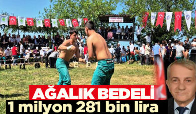 İŞ İNSANI AHMET MUTLU BALATLI KÖYÜ GÜREŞ AĞASI OLDU