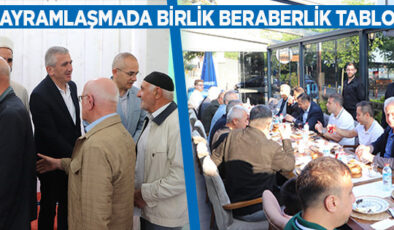 AKÇAKOCA’DA BAYRAM SABAHI BİRLİK VE BERABERLİK TABLOSU