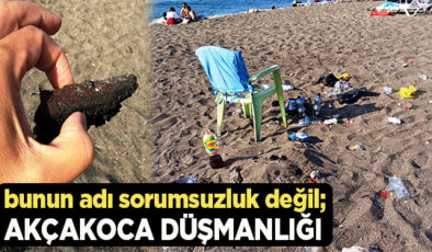 BU DUYARSIZLIK ARTIK SON BULSUN!.. AKÇAKOCA HEPİMİZİN