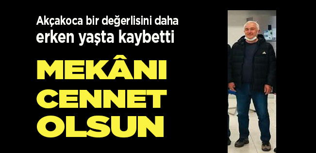 AKÇAKOCA’NIN SEVİLEN İSMİ ALAADDİN AYDIN ELEKTRİK AKIMINA KAPILARAK HAYATINI KAYBETTİ