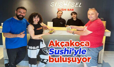 Akçakoca’da Cesur Bir Girişim: Sushi Restoranı Açılıyor…
