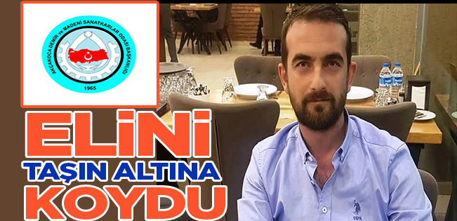 NECATİ CAN, DEMİR VE MADENİ SANATKÂRLAR ODASI BAŞKANLIĞINA ADAYLIĞINI AÇIKLADI
