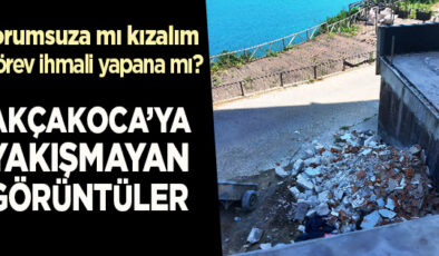 BİR BUÇUK AYDIR KALDIRILMAYAN MOLOZ, SAĞLIĞI TEHDİT EDİYOR!
