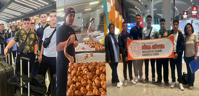 AKÇAKOCA SÜHA GÜVEN TURİZM MTAL ÖĞRENCİLERİ YAZ STAJI İÇİN AVRUPA’DA