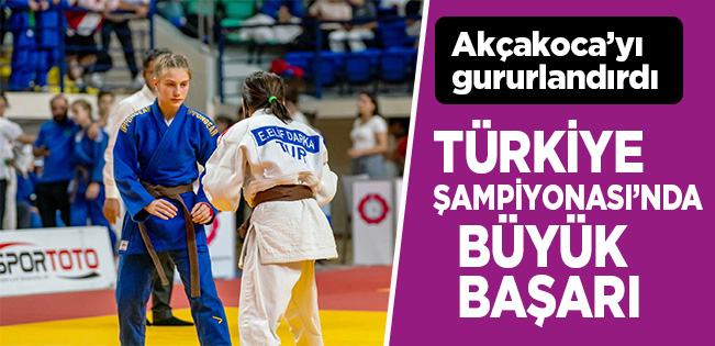 AKÇAKOCALI JUDOCU NERİS GÜLER AVRUPA KUPASI’NA GİDİYOR!
