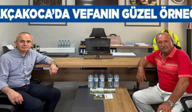 KAYMAKAM PİŞKİN’DEN EFSANE BAŞKAN EROL SOLAK’A ZİYARET