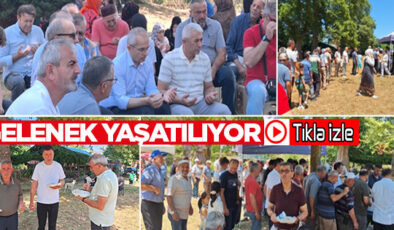 AKÇAKOCA’DA AHMET DEDE’Yİ ANMA CÜMLE MEVLİDİ MANEVİ ATMOSFERDE GERÇEKLEŞTİRİLDİ