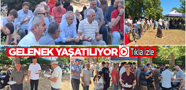 AKÇAKOCA’DA AHMET DEDE’Yİ ANMA CÜMLE MEVLİDİ MANEVİ ATMOSFERDE GERÇEKLEŞTİRİLDİ