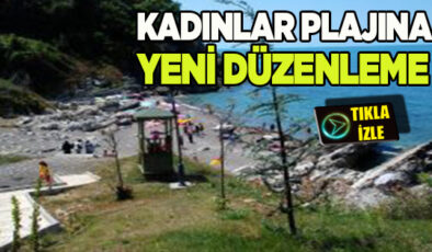 AKÇAKOCA KADINLAR PLAJI’NDA YENİ DÜZENLEME NETLEŞTİ