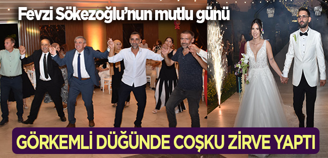 AKÇAKOCA’DA GÖRKEMLİ DÜĞÜN: FEVZİ SÖKESOĞLU’NUN KIZI YAREN DÜNYAEVİNE GİRDİ