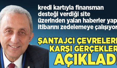 CHP İLÇE BAŞKANINDAN ŞANTAJCI BASINA TOKAT GİBİ CEVAP